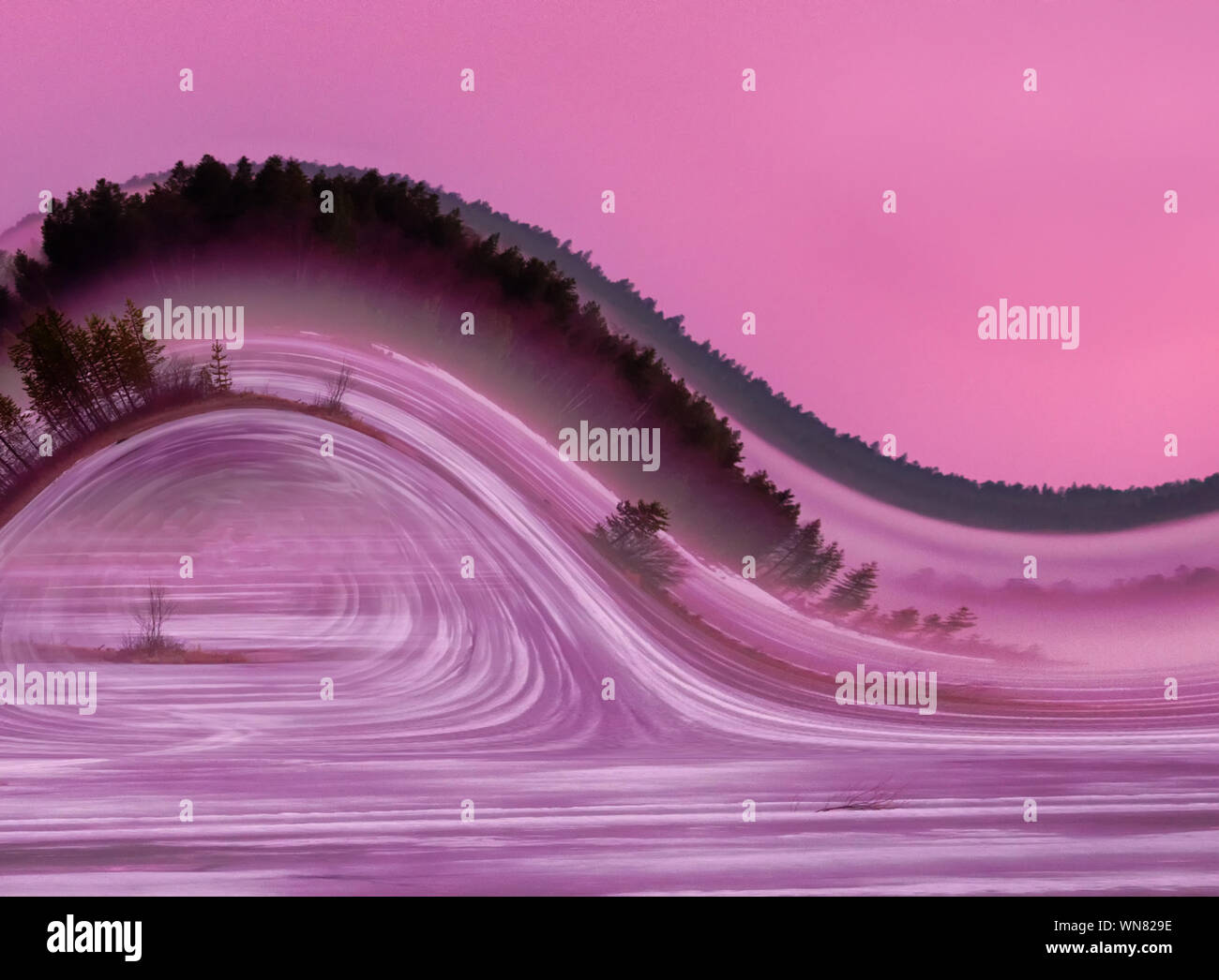 The Concept Of A Living And Evolving Earth Photo Image For