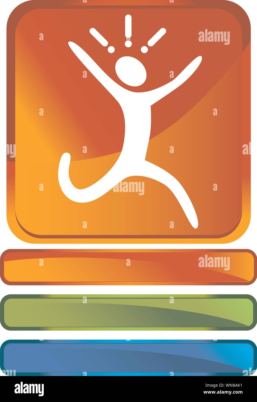 Sprinter stick Stock Vector Images - Alamy
