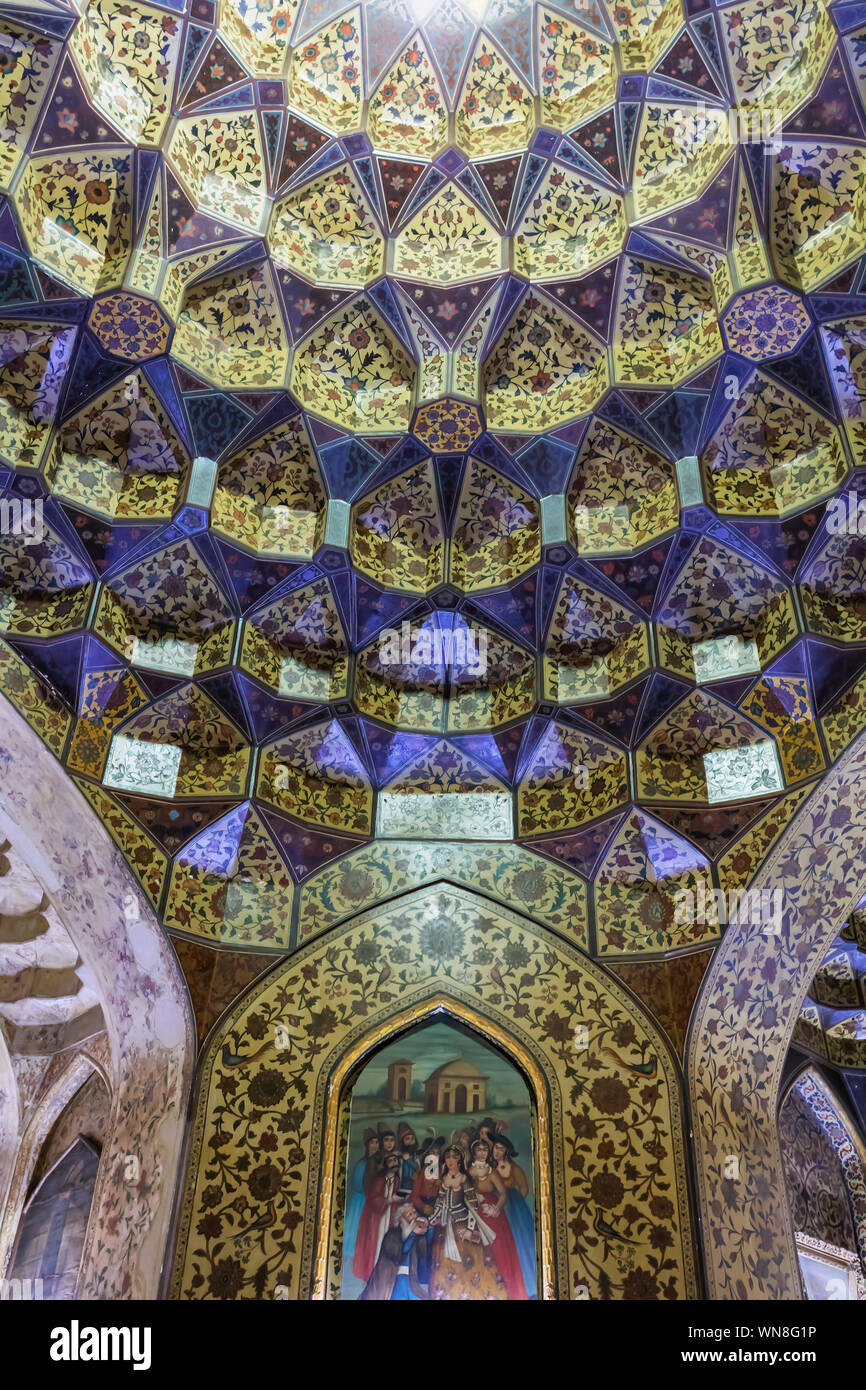 Ceramic Tiles Muqarnas Ceiling Pars Museum Shiraz Fars