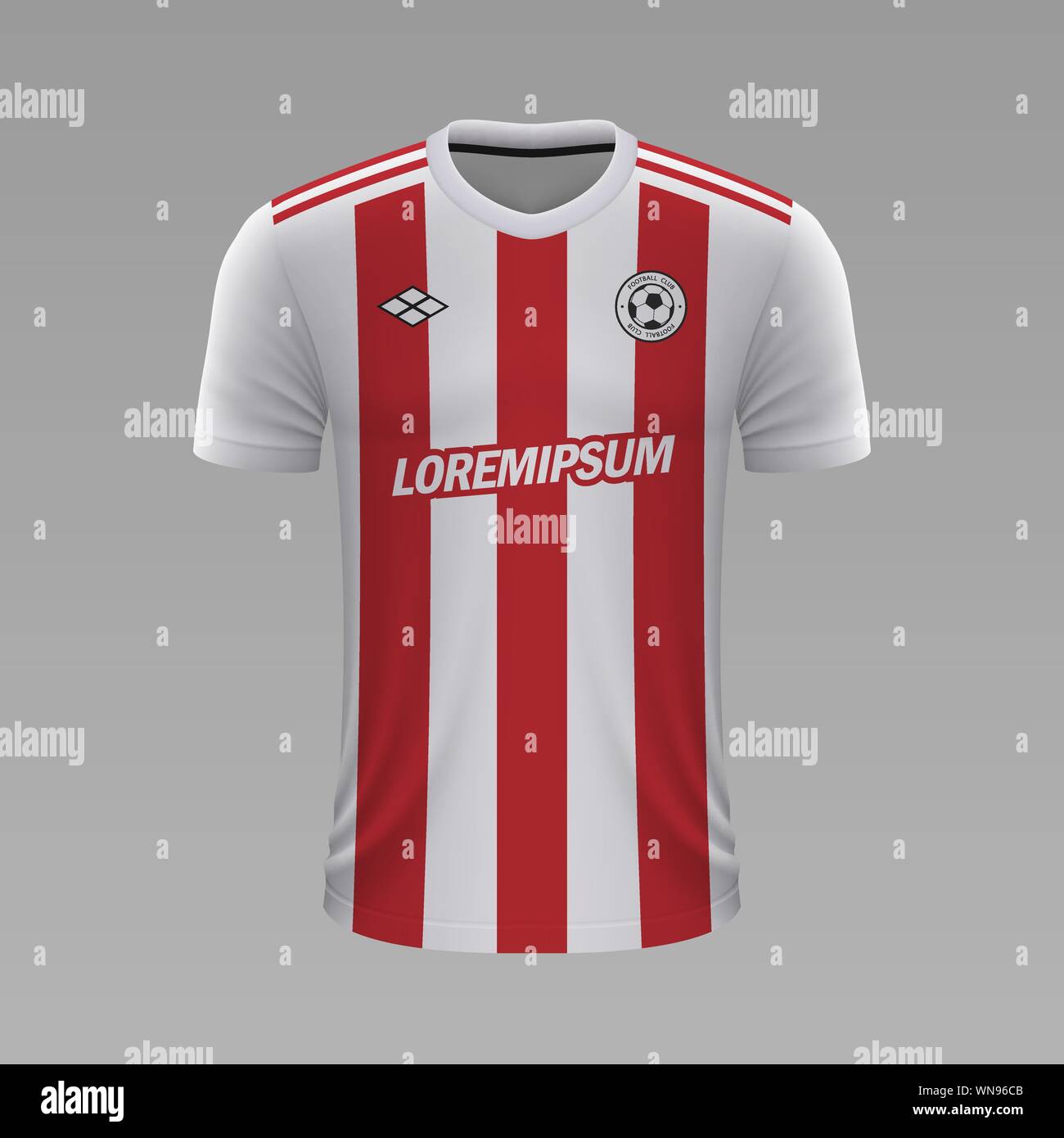 Realistic soccer shirt Olympiakos 2020, jersey template for football kit  Stock Vector Image & Art - Alamy