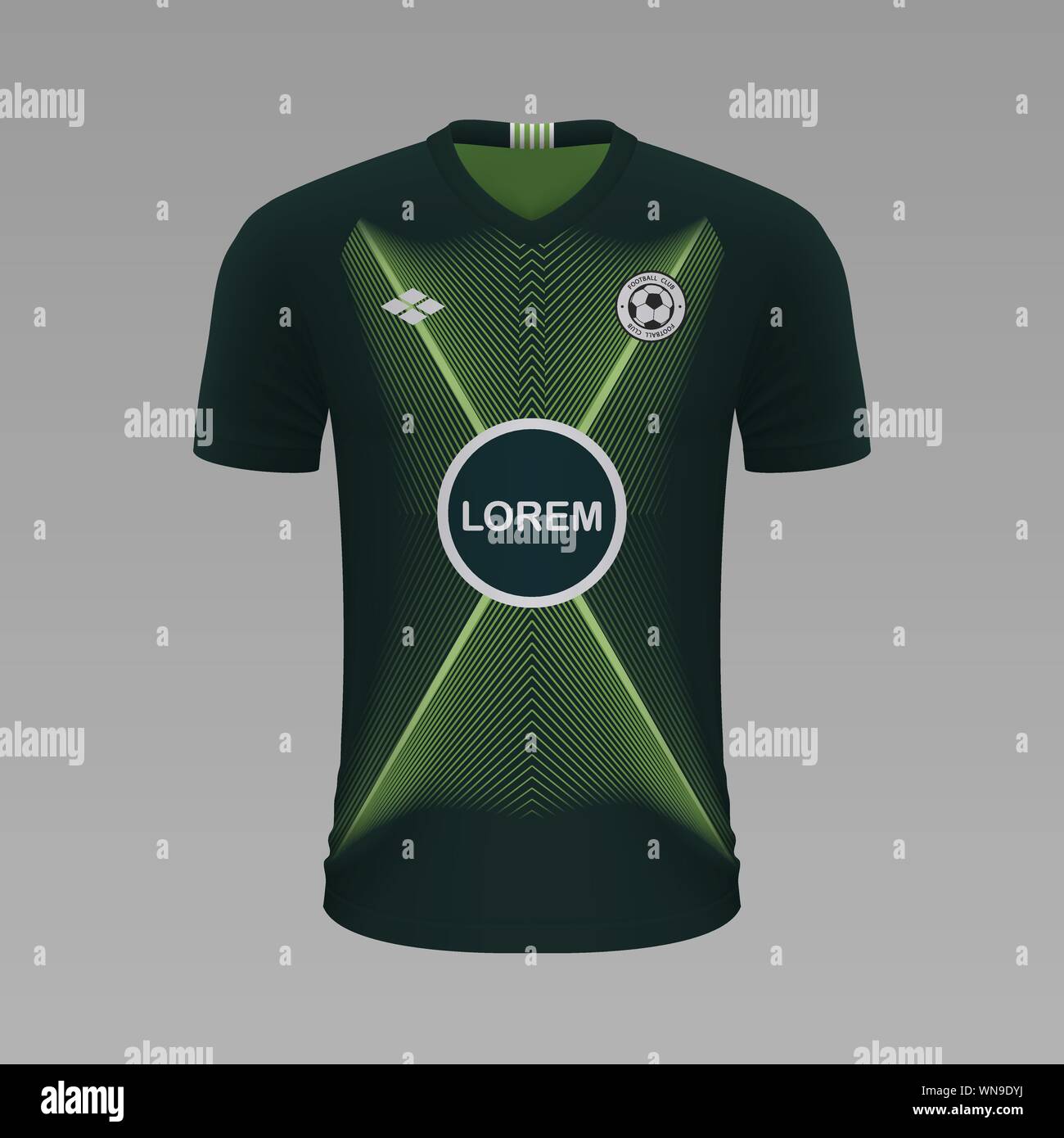 Realistic soccer shirt Wolfsburg 2020, jersey template for football kit  Stock Vector Image & Art - Alamy
