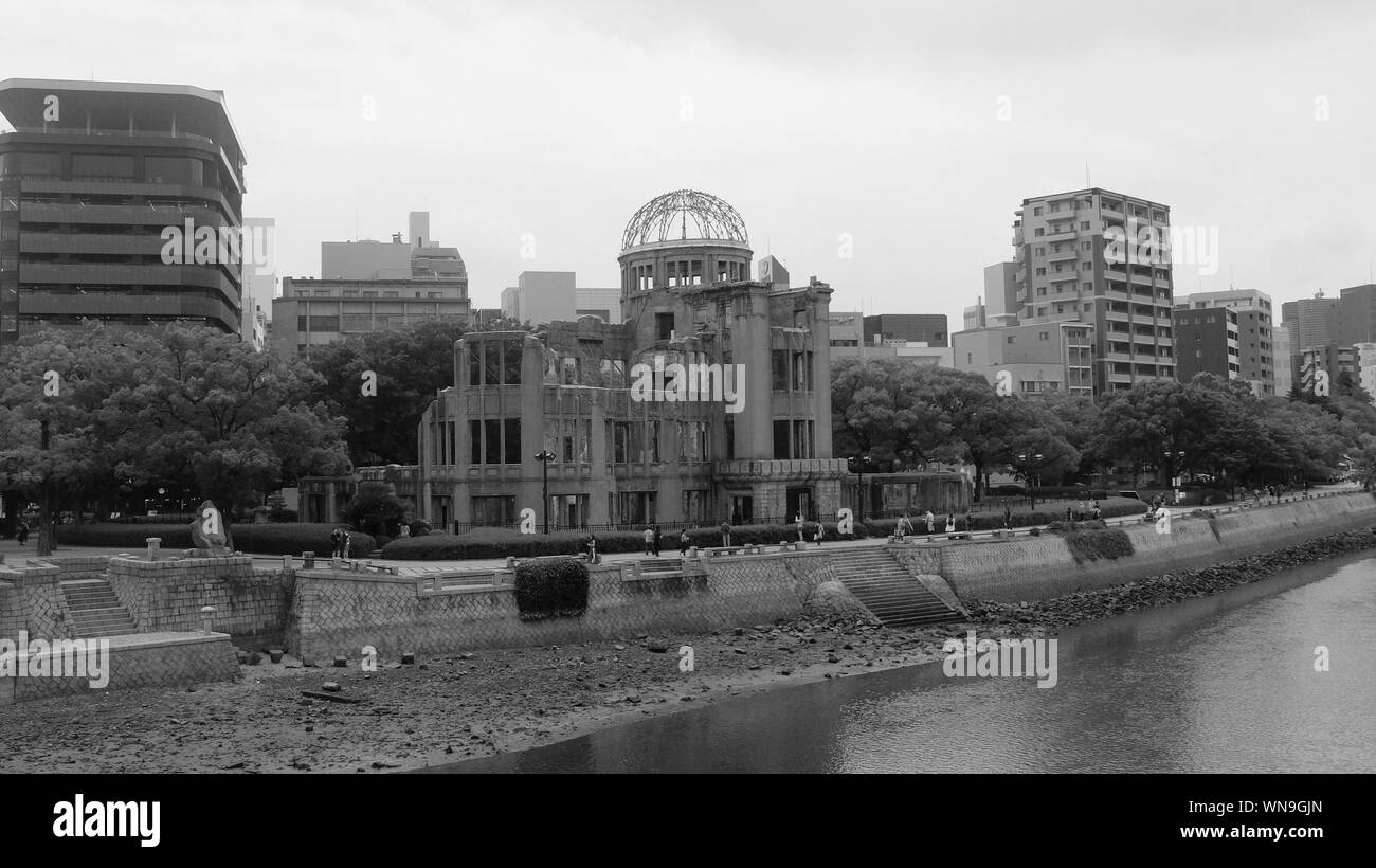 Hiroshima peace memorial Stock Photo