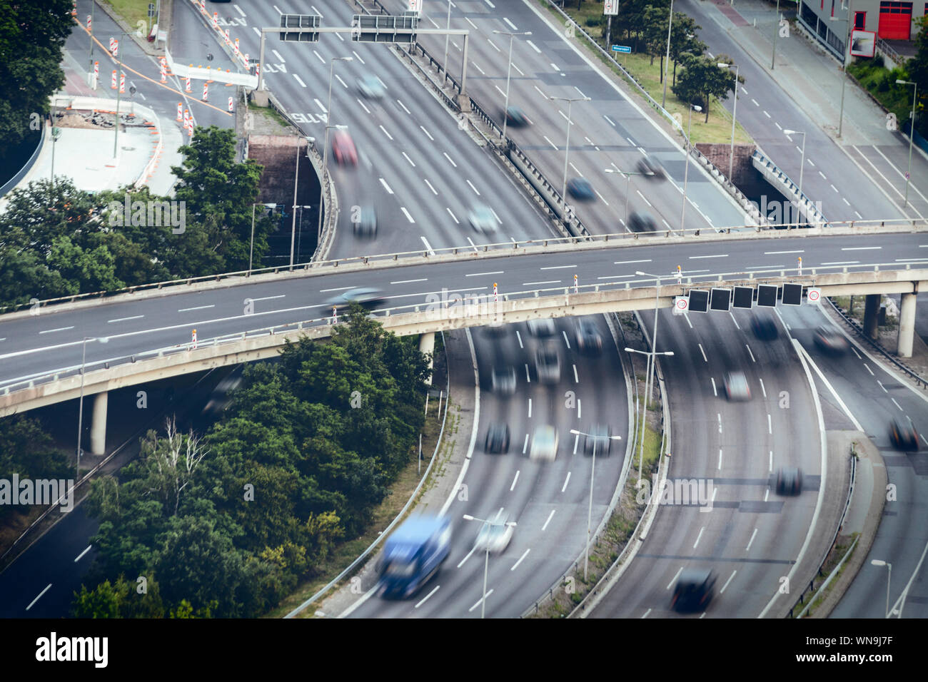 Motorway freeway in berlin germany hi-res stock photography and images ...
