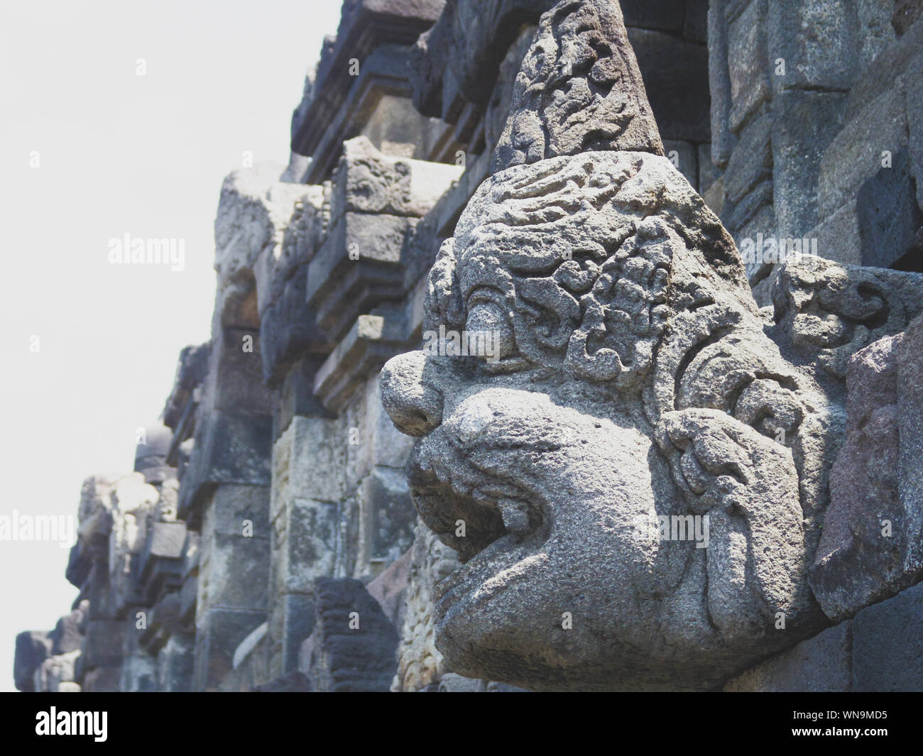 Borobudur temple sculpture hi-res stock photography and images - Alamy