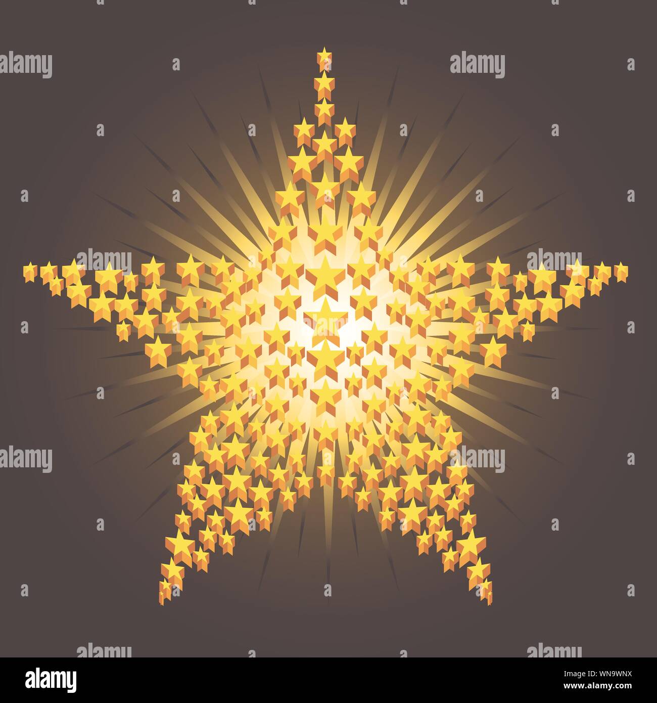 Multiple stars Stock Vector Images - Alamy