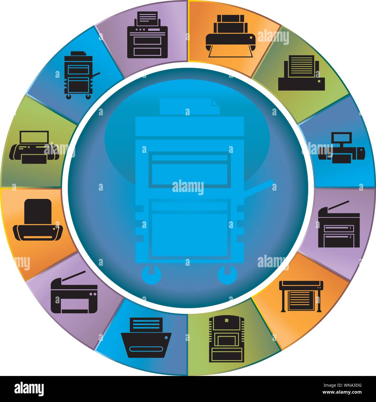 Faxing Stock Vector Images - Alamy