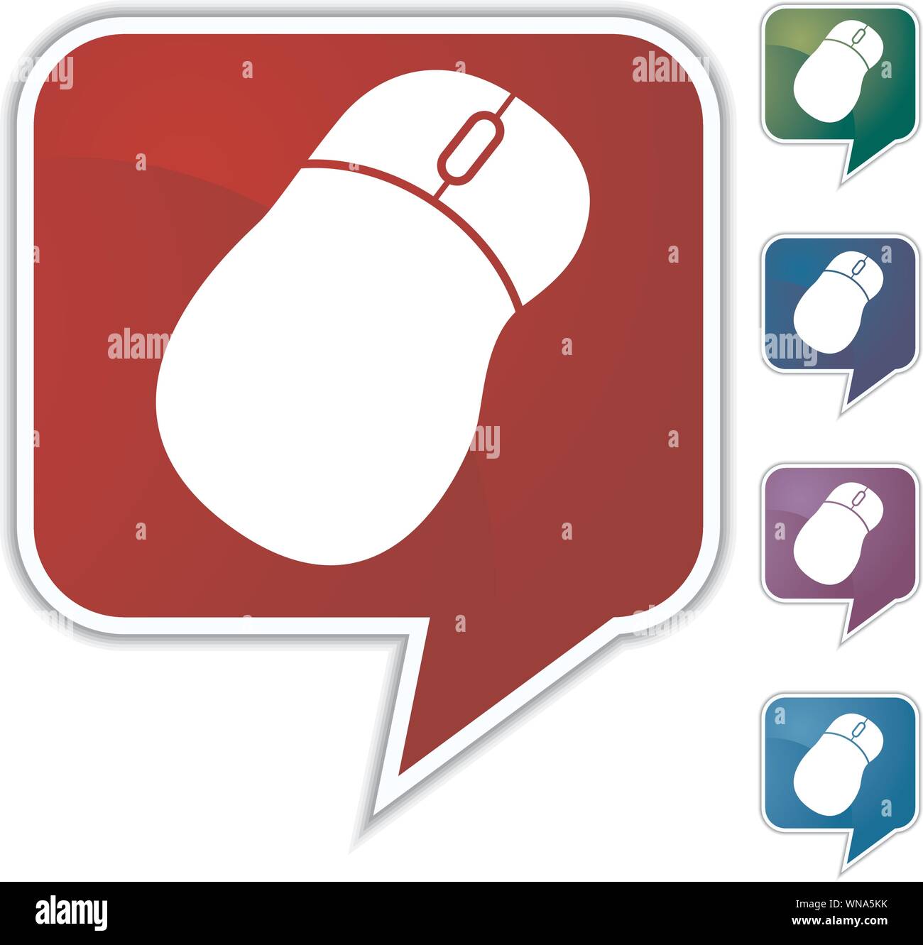 Close up of mouse Stock Vector Images - Alamy