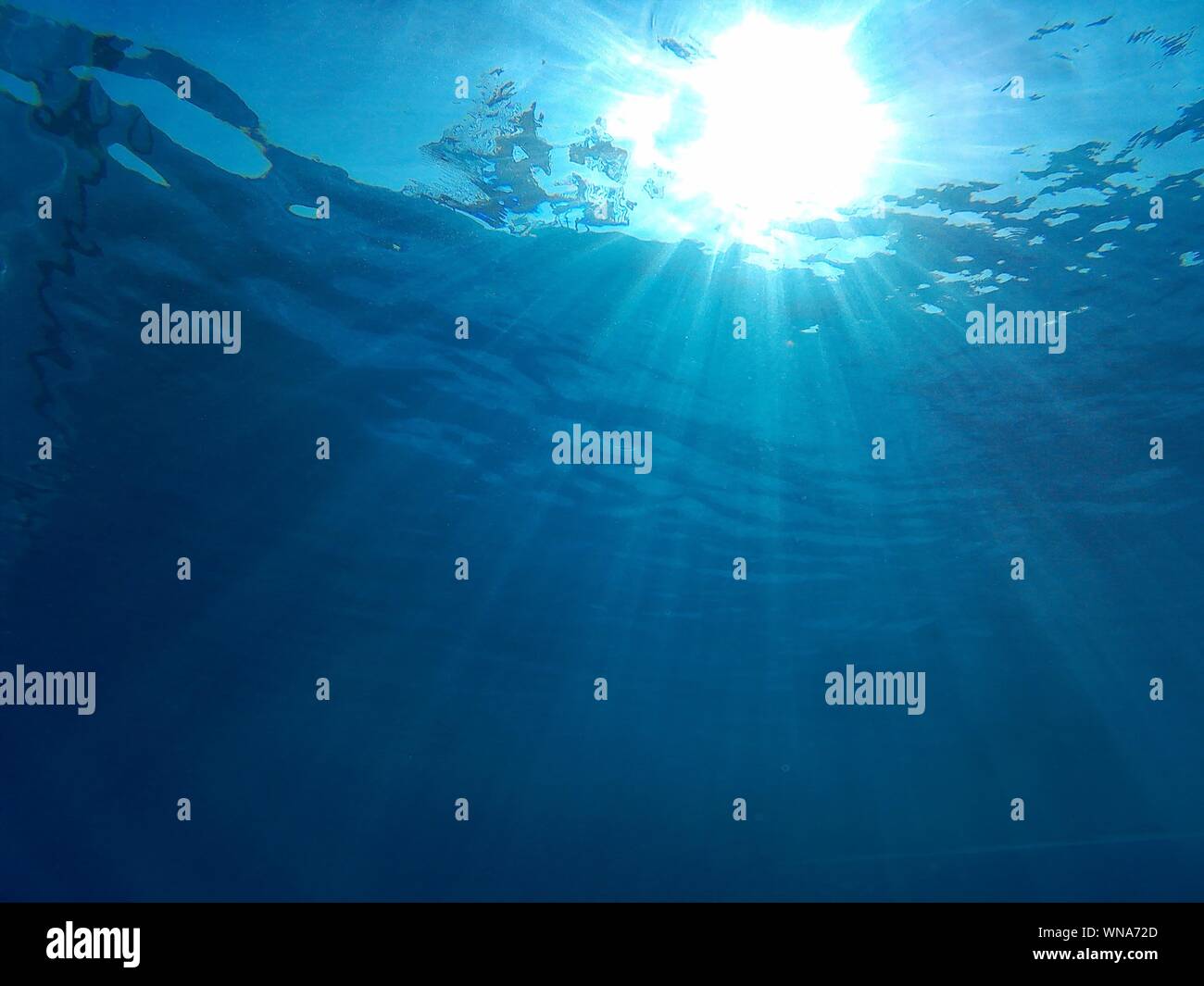 Sunlight seen from underwater hires stock photography and images Alamy