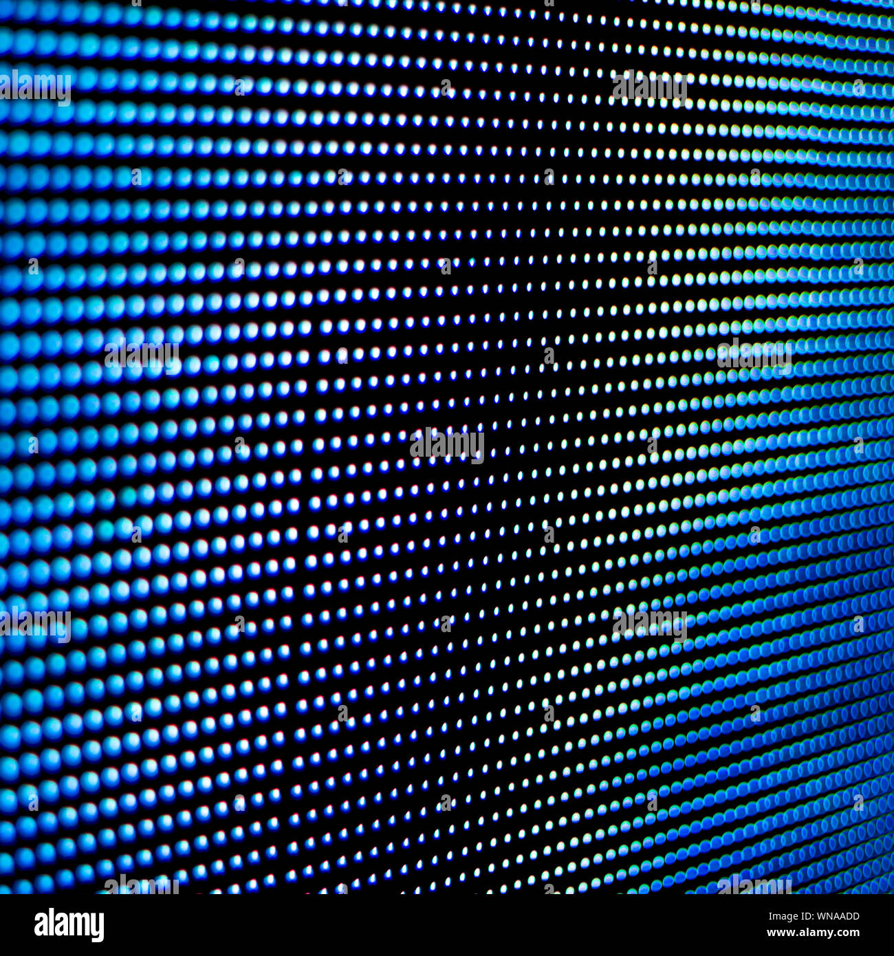 Background blue screen technology LED modern and beautiful Stock Photo