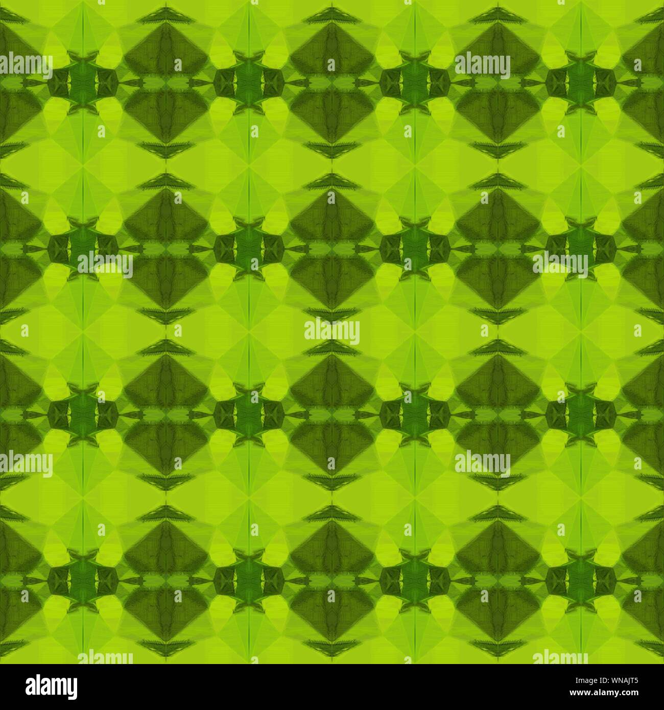 seamless retro pattern with yellow green and dark olive green colors ...