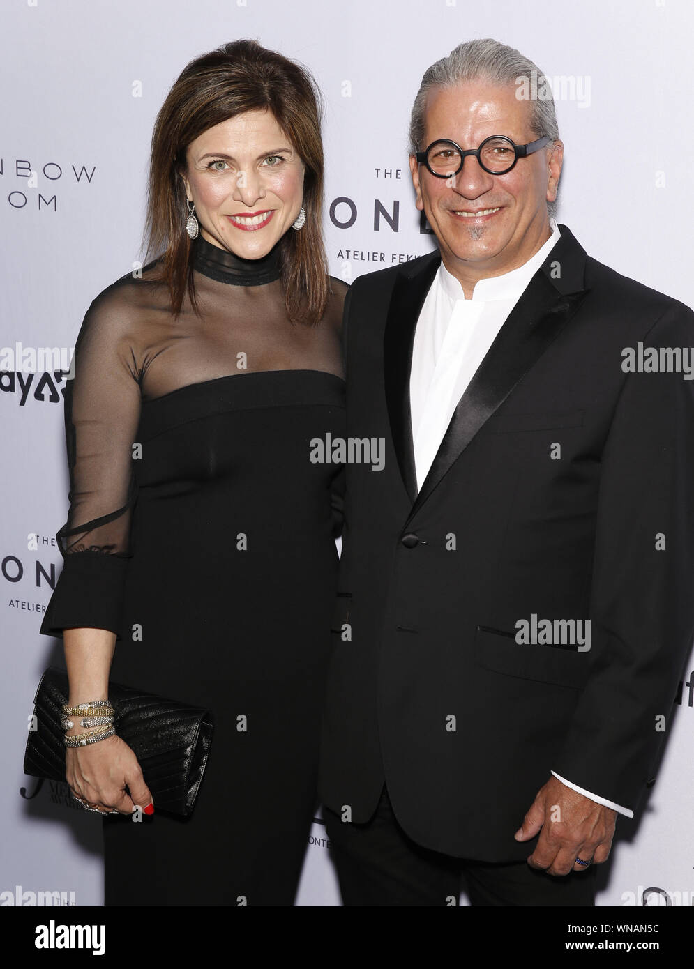 NEW YORK NY September 05 2019 Steven Lagos and Kristie