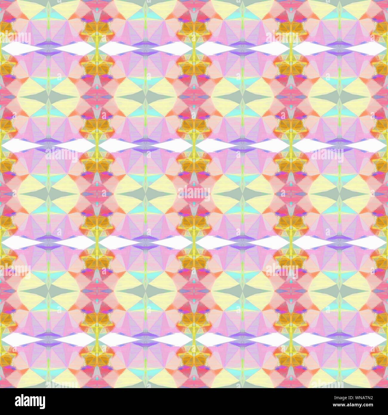 seamless retro pattern with light gray, baby pink and golden rod colors