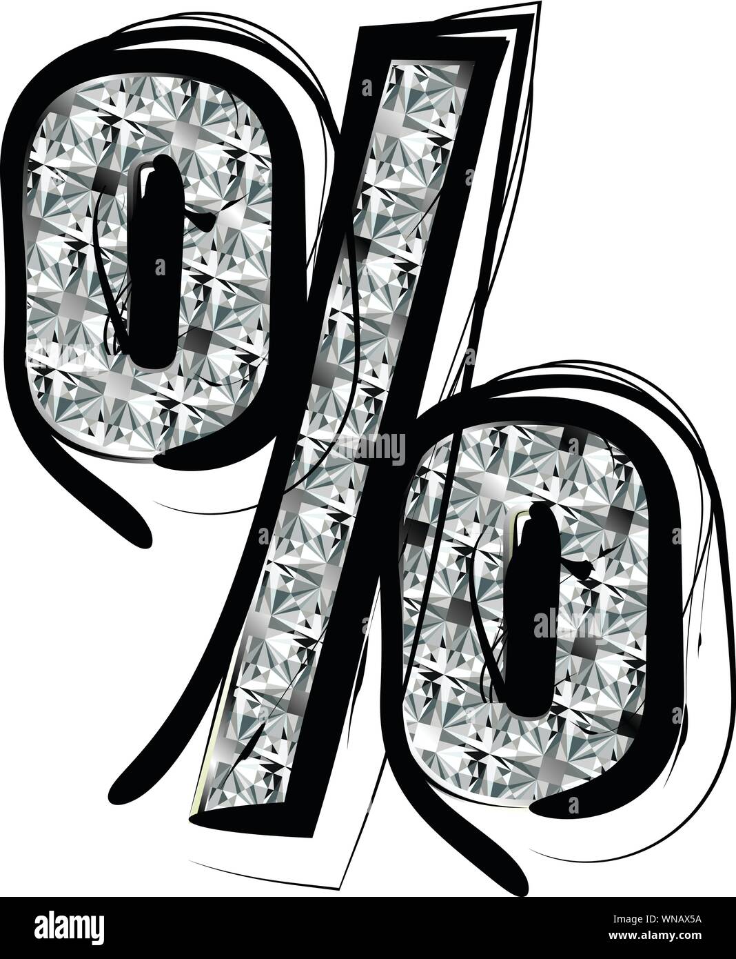 Diamond Font Symbol Stock Vector Image & Art - Alamy