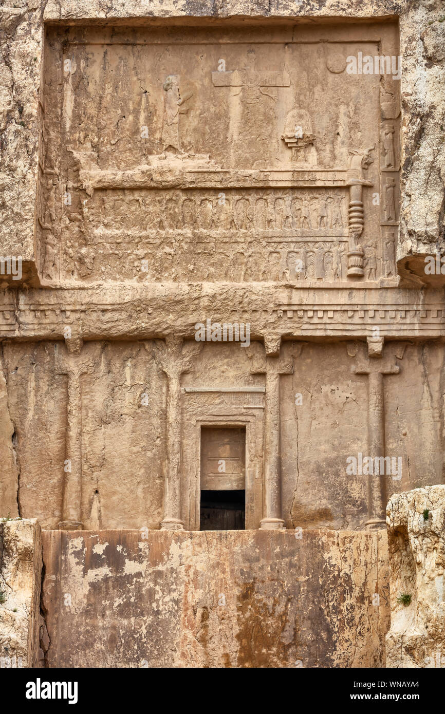 Naqsh-e Rostam, necropolis, Fars Province, Iran Stock Photo - Alamy