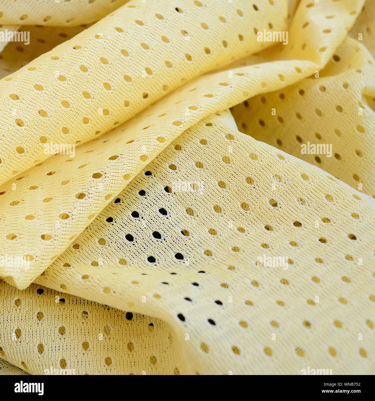 Polyester nylon fabric with breathable mesh. Material for sport