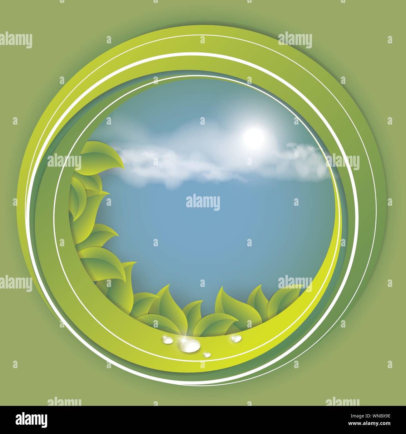 Vector abstract summer time background Stock Vector Image & Art - Alamy