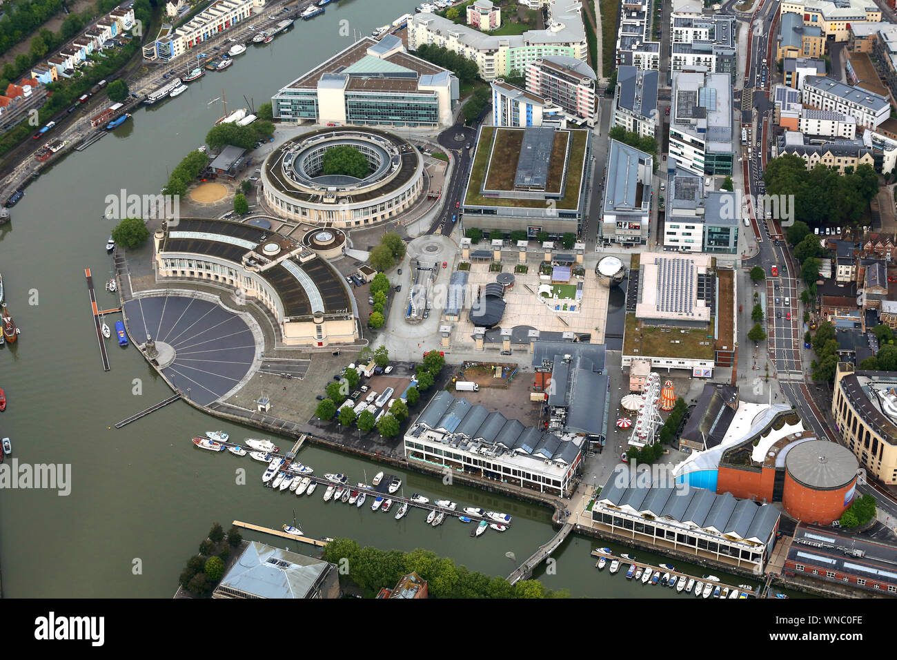 Bristol harbour aerial hi-res stock photography and images - Alamy