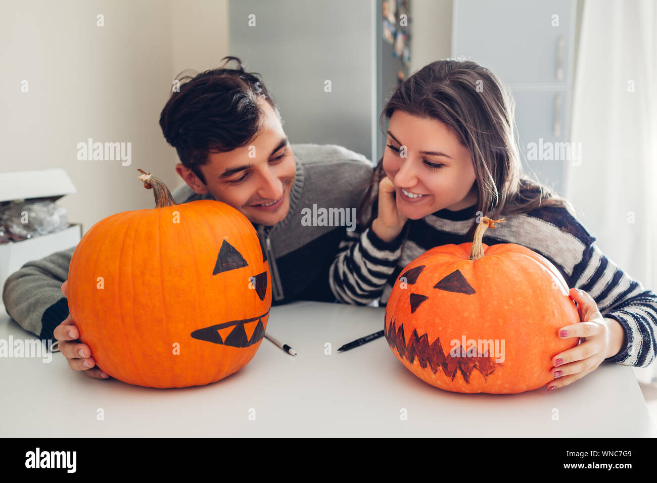 Couples Pumpkin Carving Ideas