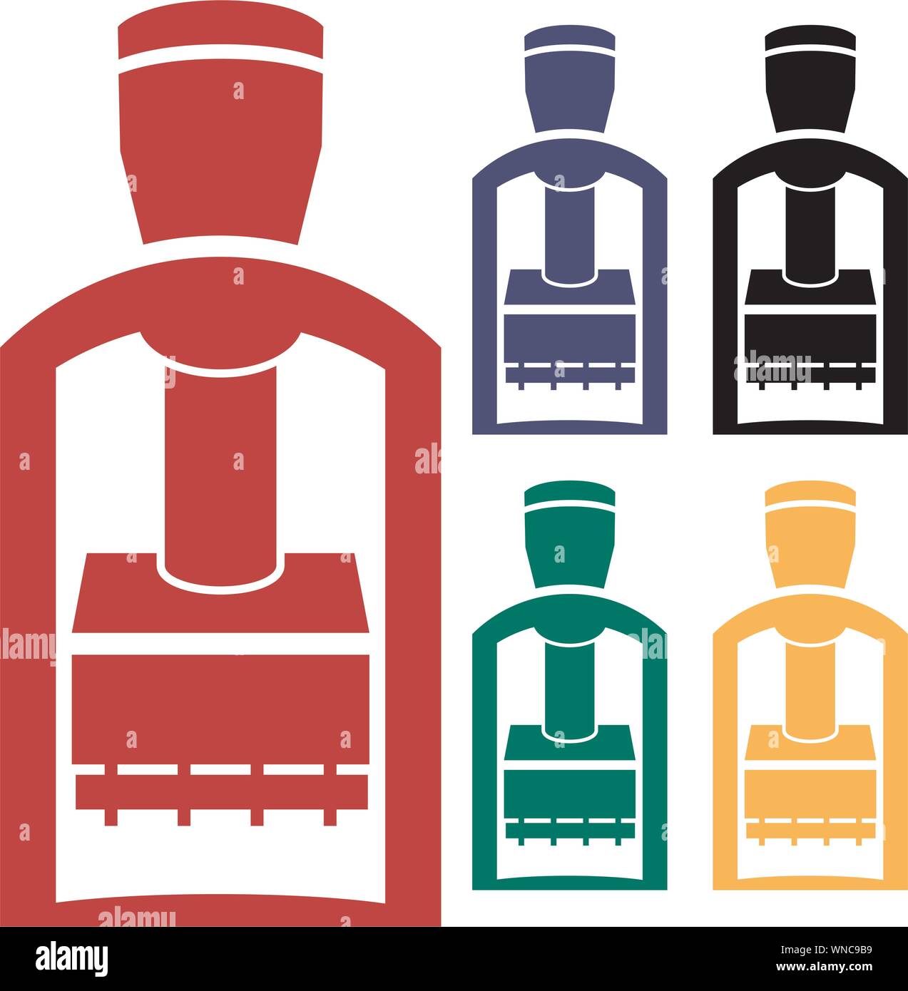 Set of Stampers Stock Vector Image & Art Alamy