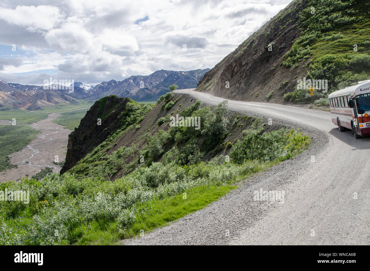Bus On Winding Road High Resolution Stock Photography and Images - Alamy