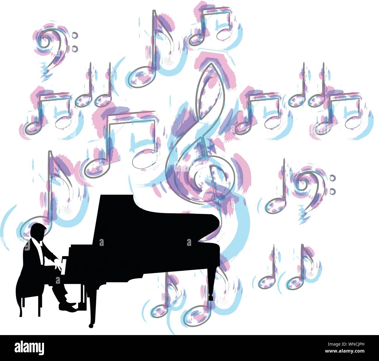 Music festival. Vector illustration Stock Vector Image & Art - Alamy