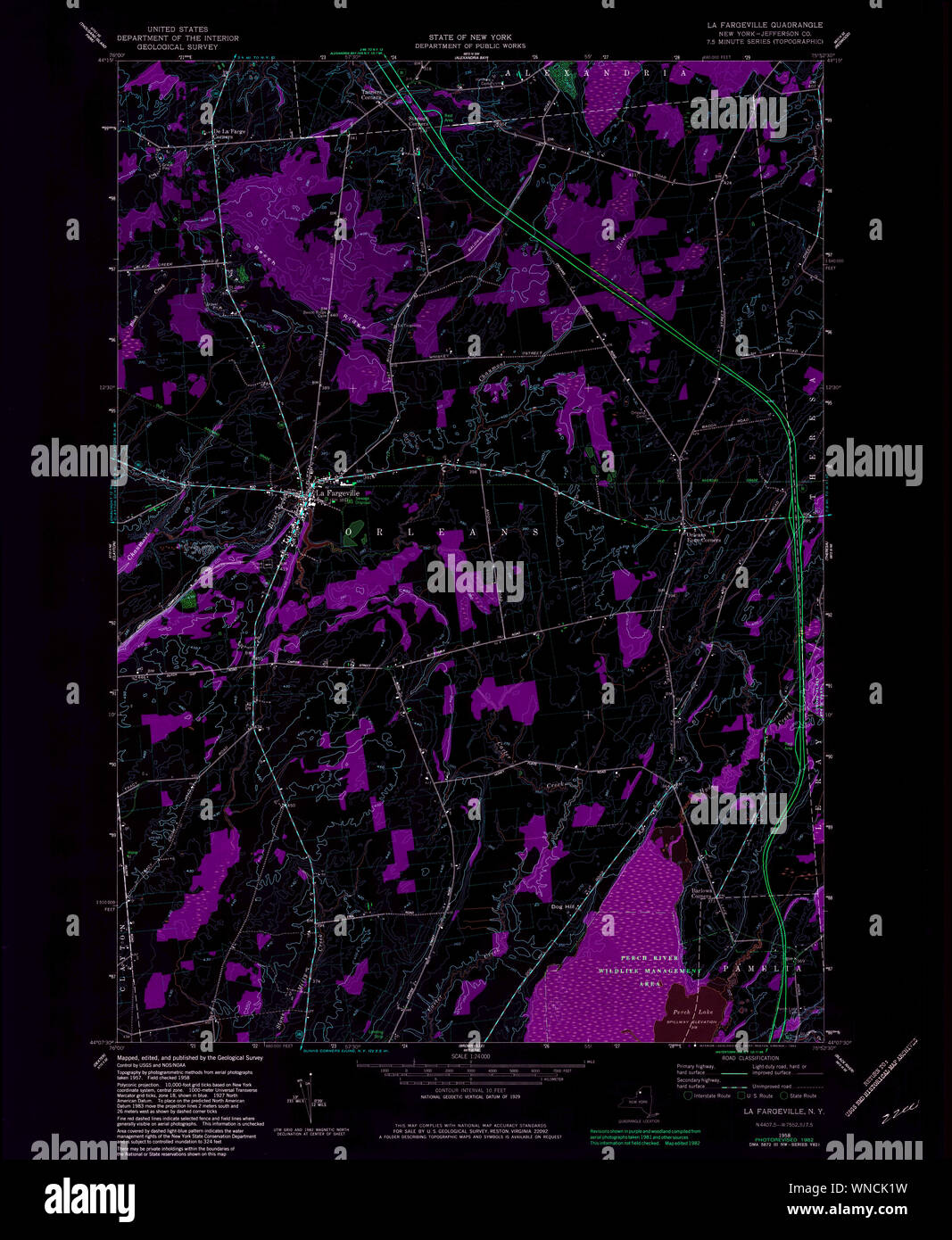 New York NY La Fargeville 130145 1982 24000 Inverted Restoration Stock