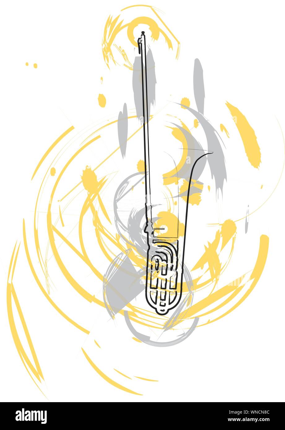 Music Instrument. Vector illustration Stock Vector Image & Art - Alamy