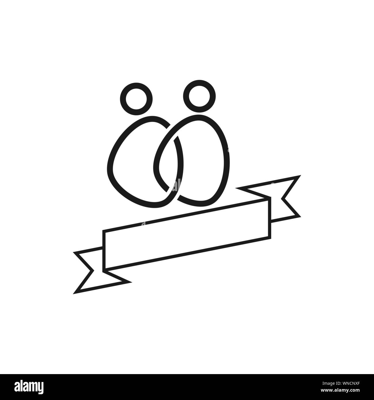 Commitment Teamwork Together Business Black Logo Illustration Vector ...