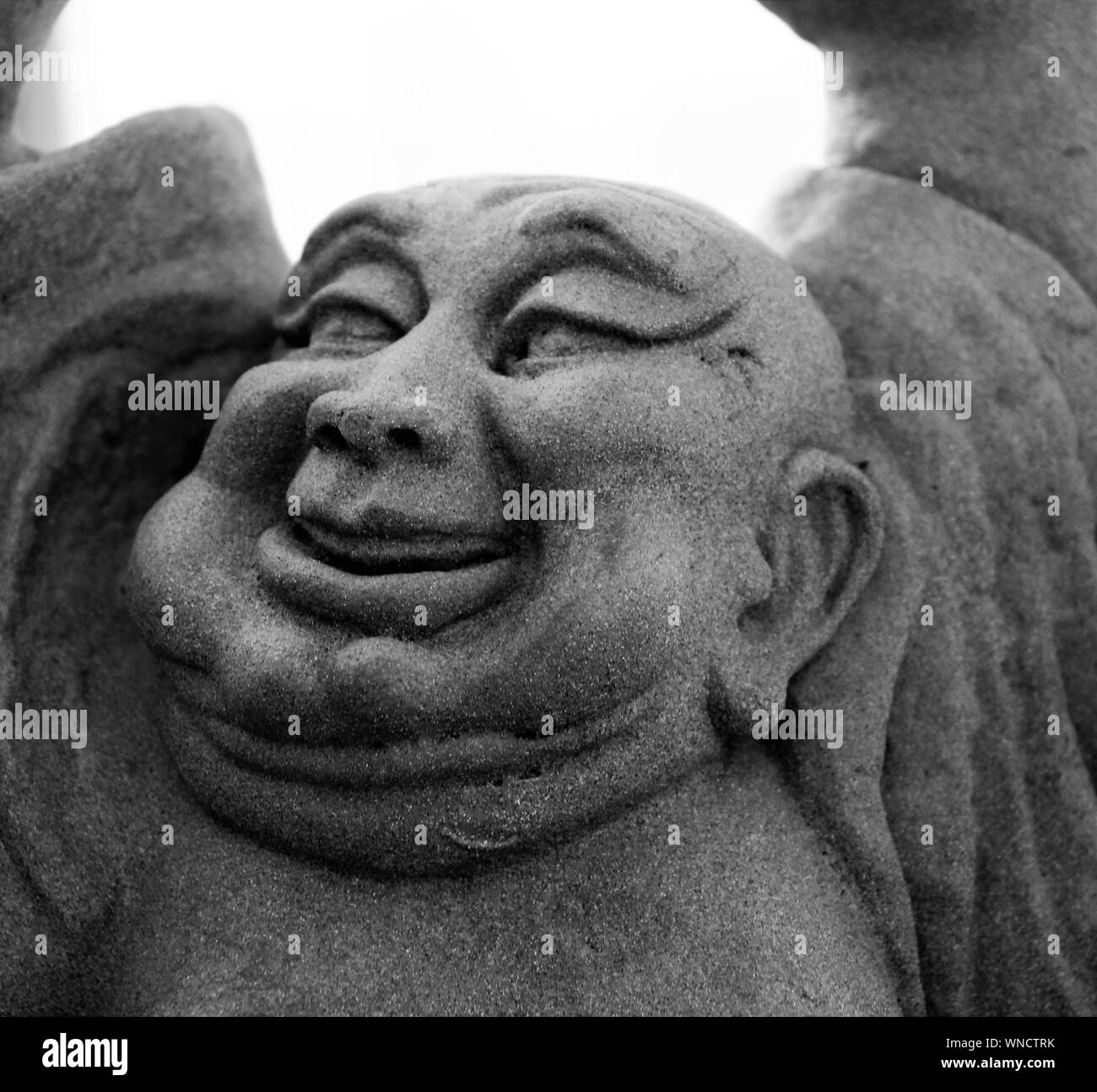 Statue Of Laughing Buddha Stock Photo Alamy