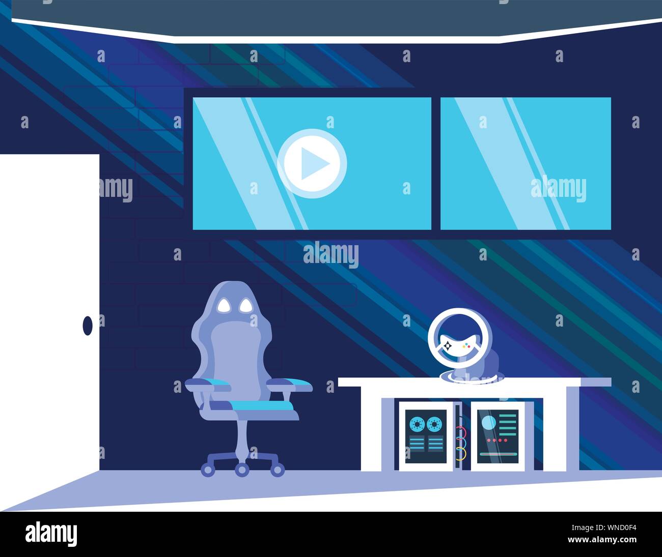 console and display games entertainment vector illustration design ...