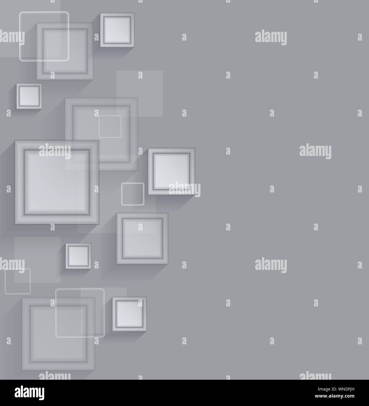 Vector Overlapping Squares Background Stock Vector Image & Art - Alamy