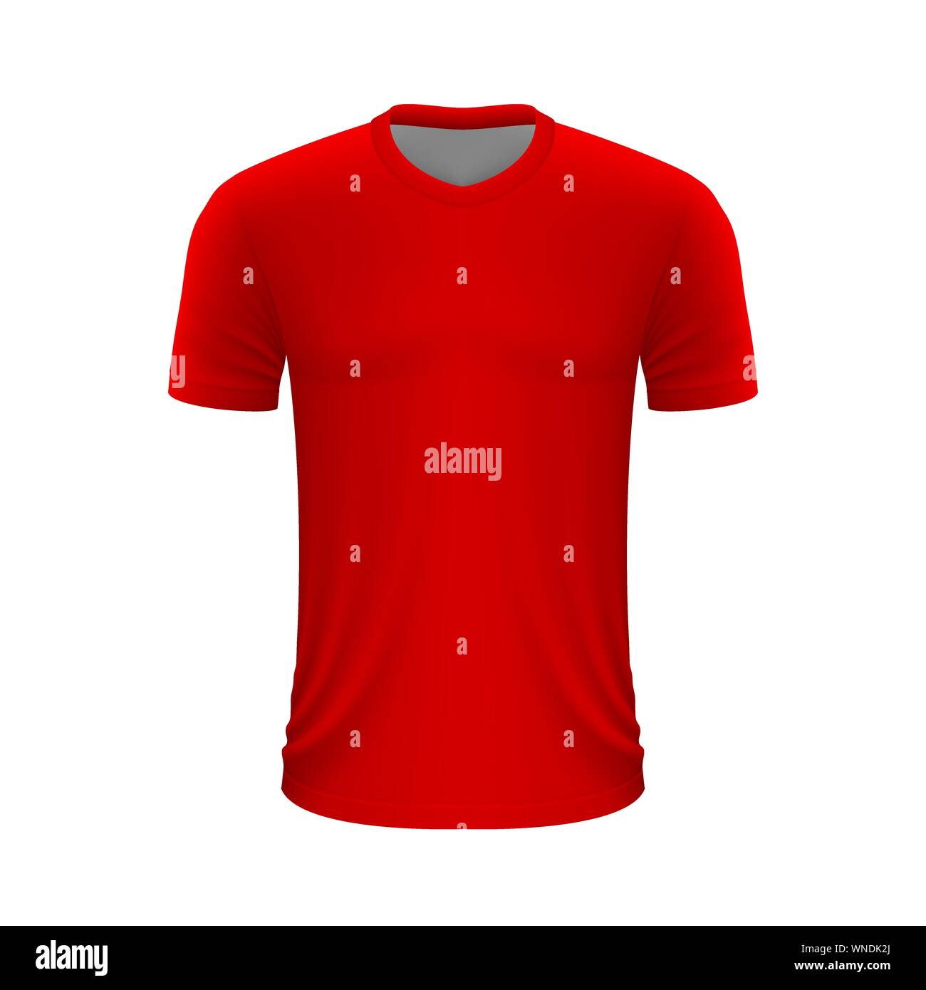 Blank soccer shirt , jersey template for football kit. Vector illustration  Stock Vector Image & Art - Alamy