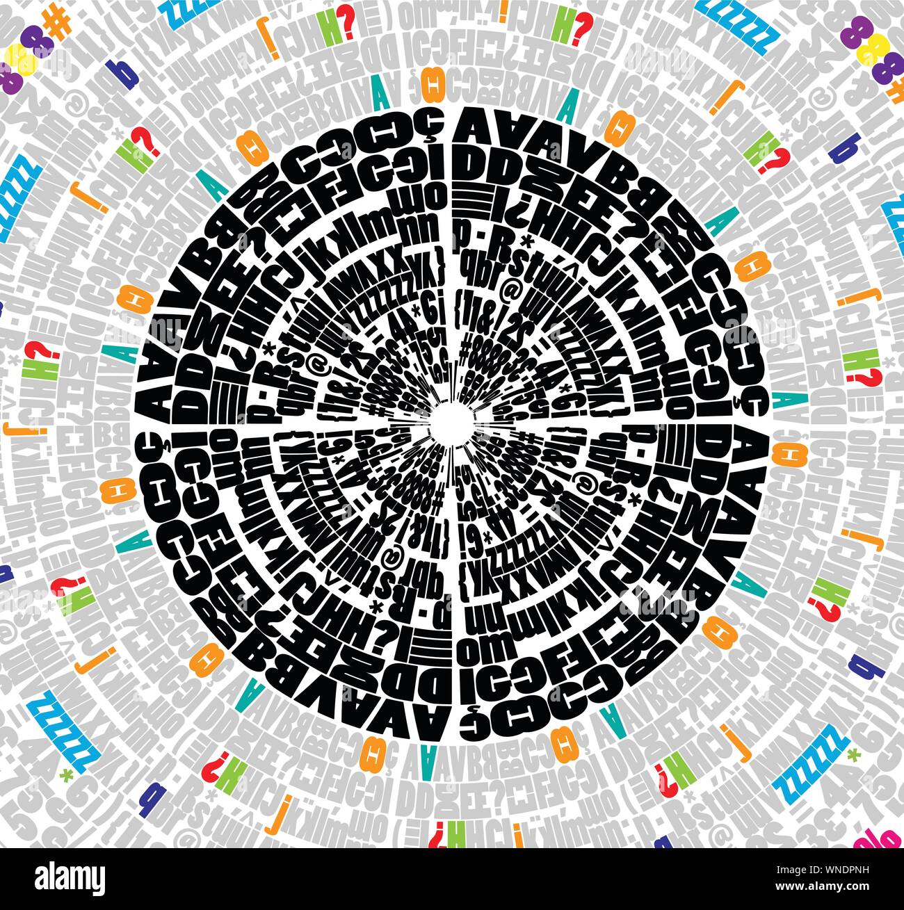 Abstract letters background Stock Vector Image &amp; Art - Alamy