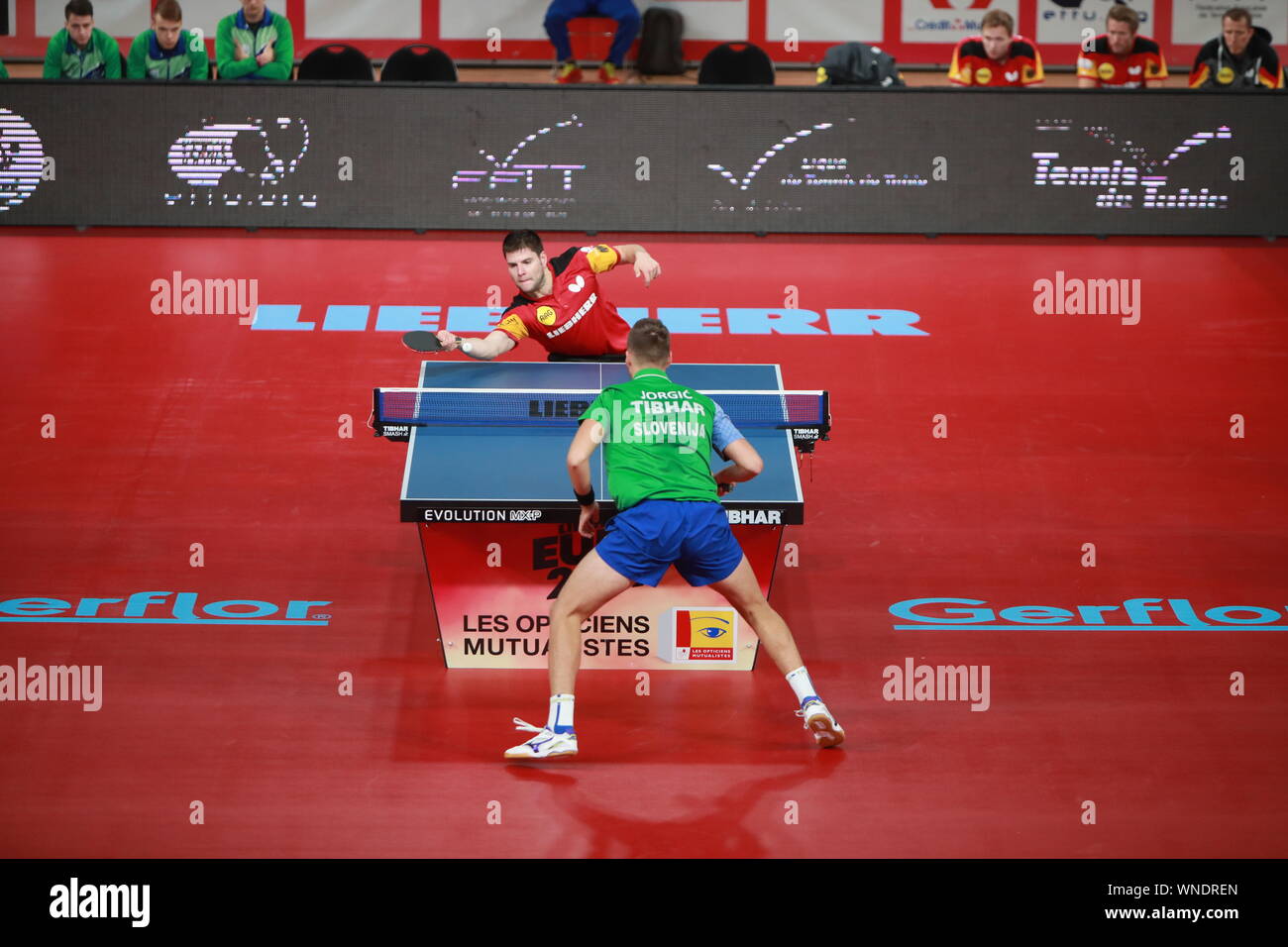 05 September 2019 France France Nantes Table Tennis Men
