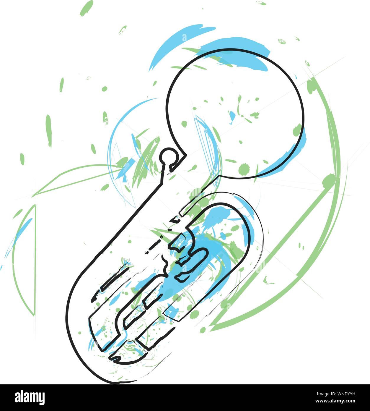 Music Instrument. Vector illustration Stock Vector Image & Art - Alamy