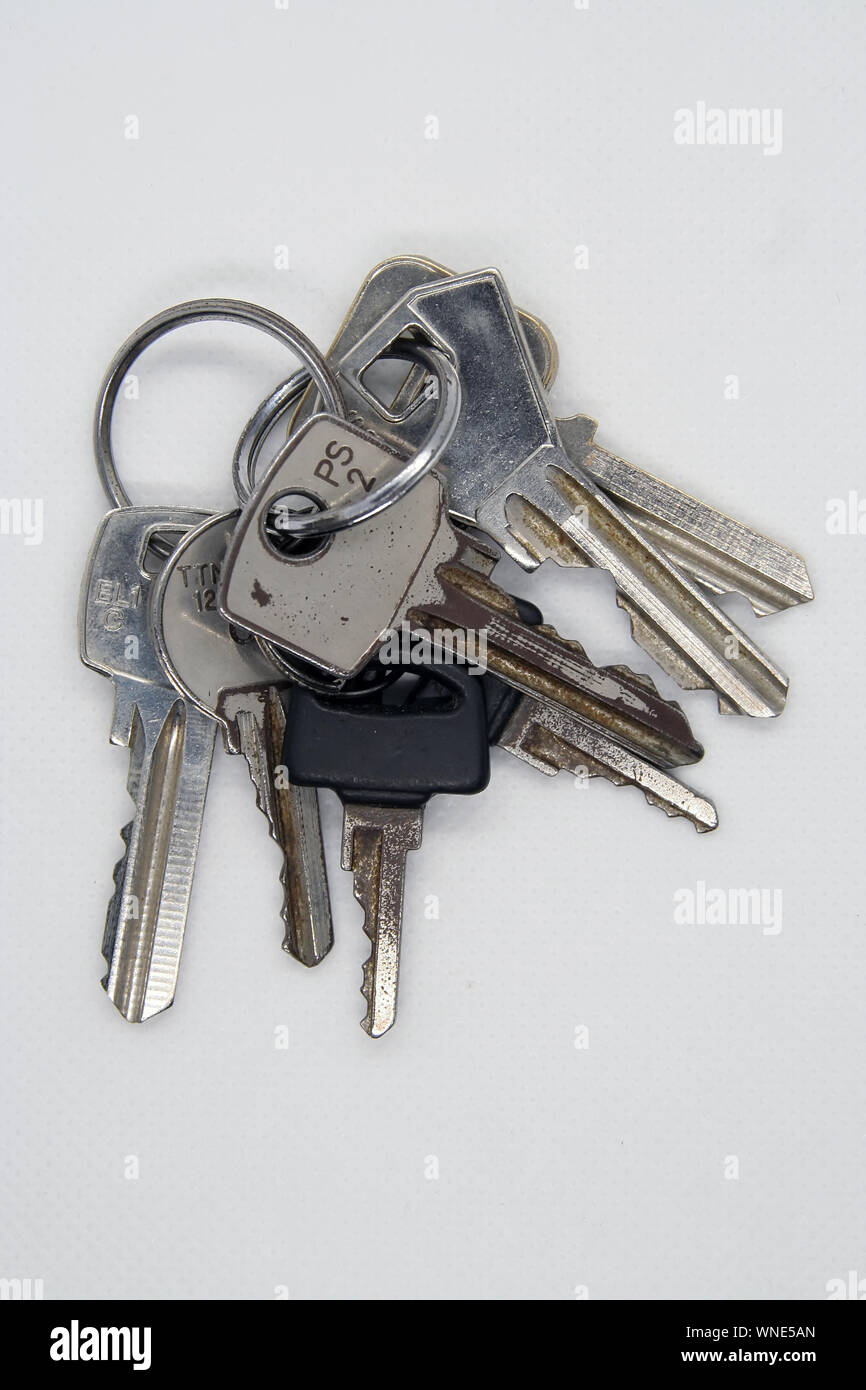 Old door keys. Old metal keys. Door keys. Vintage keys Stock Photo Alamy