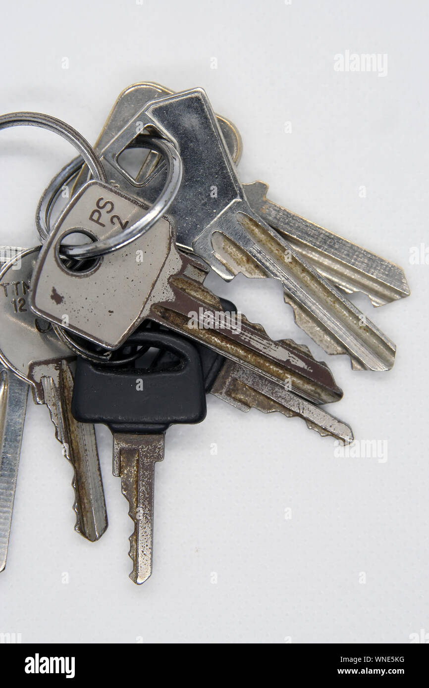 Old door keys. Old metal keys. Door keys. Vintage keys Stock Photo Alamy