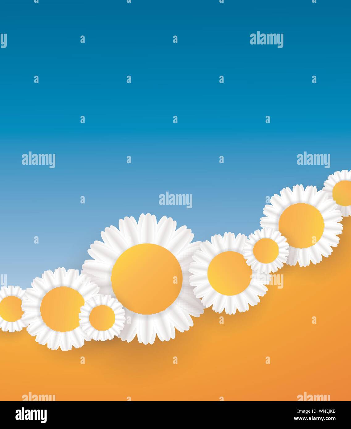 Vector abstract summer time background Stock Vector Image & Art - Alamy