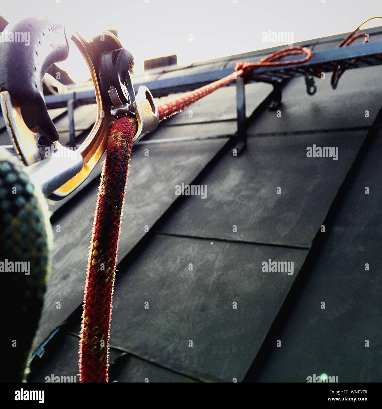 Tied to the roof hires stock photography and images Alamy