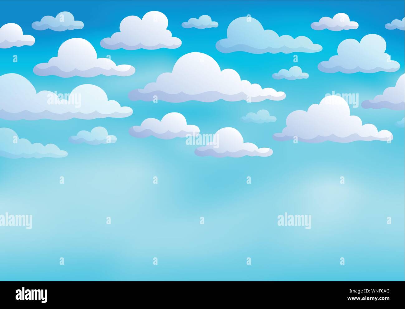 Cloudy sky background 8 Stock Vector