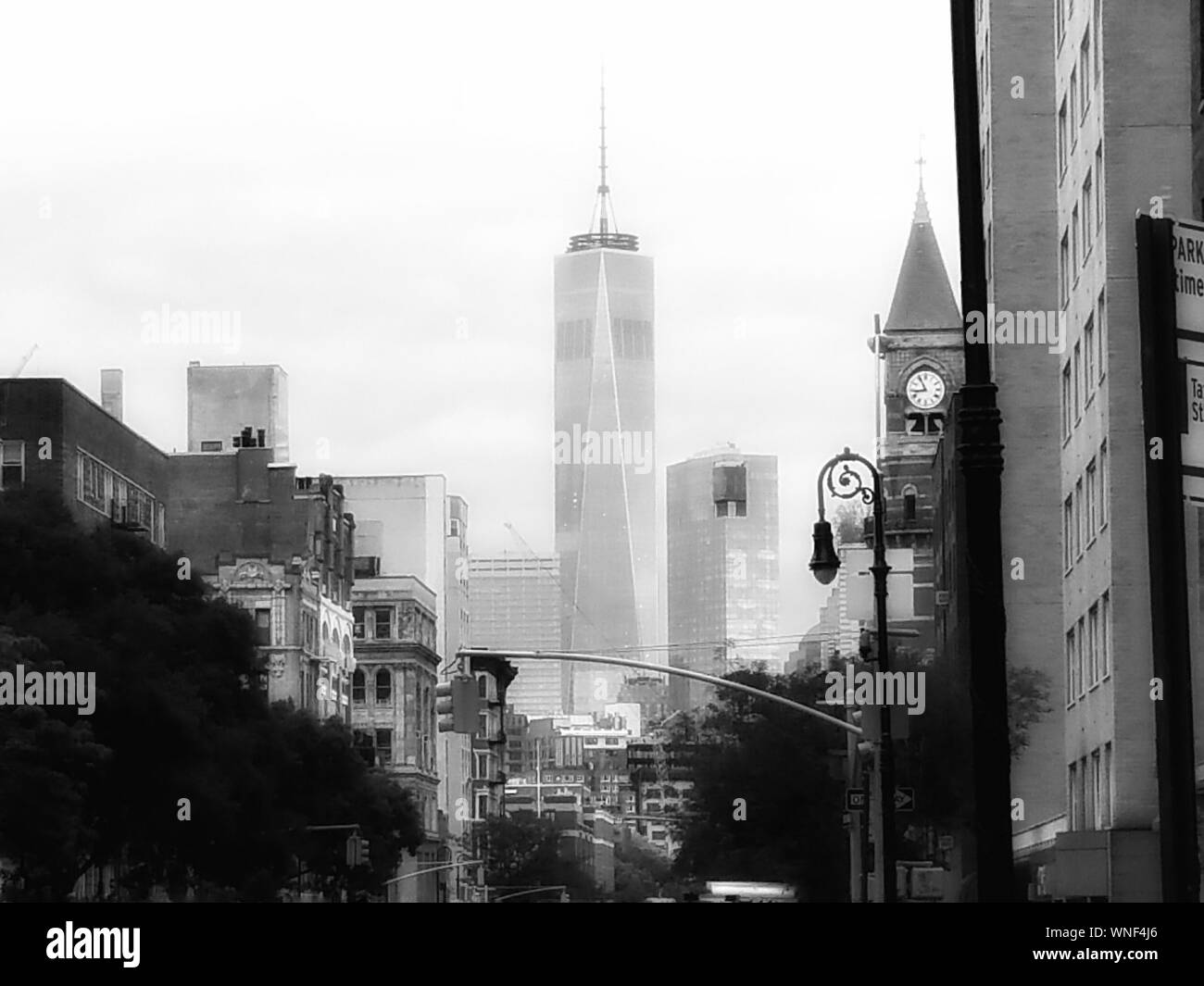 World trade center one world trade center Black and White Stock Photos ...