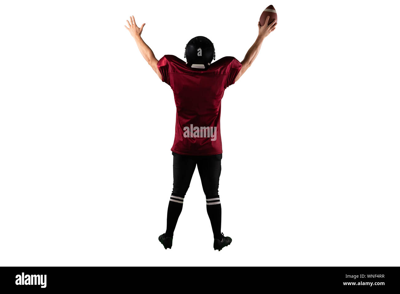 American Football Player Stock Photo Alamy