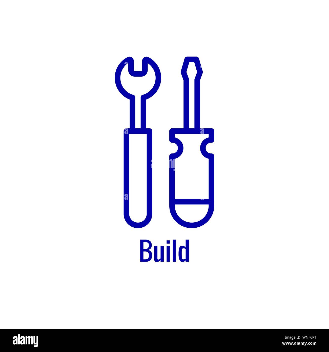 DevOps Icon - Dev Ops Icon Showing an part of the process Stock Vector ...