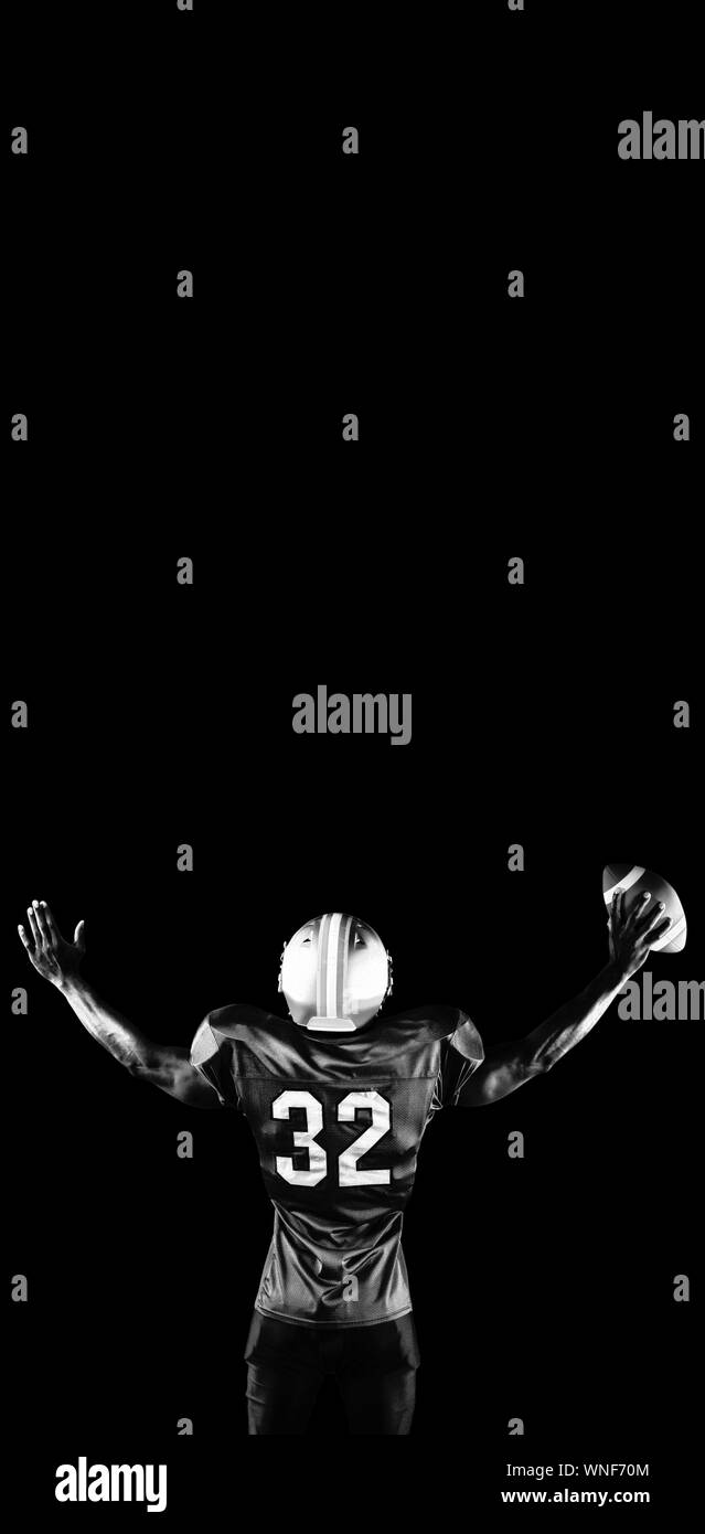 Strong Rugby Player Stock Photo - Alamy
