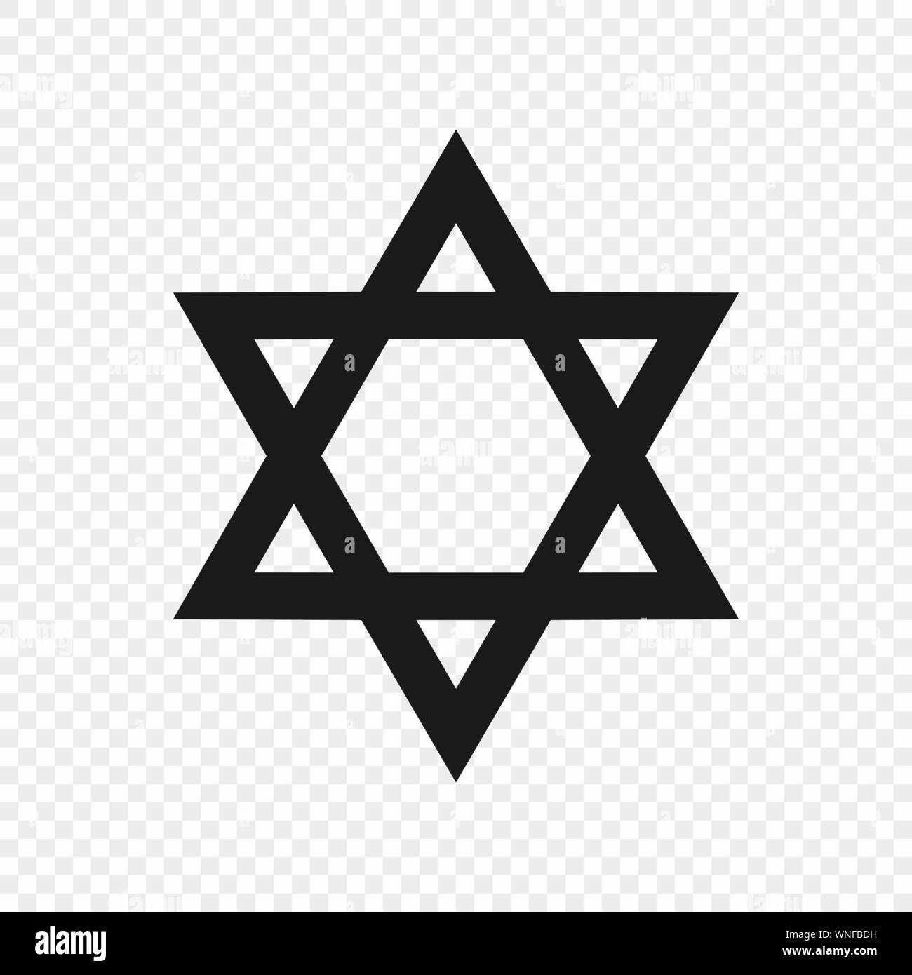 Star of David - symbol of judaism. Vector illustration Stock Vector Image &  Art - Alamy