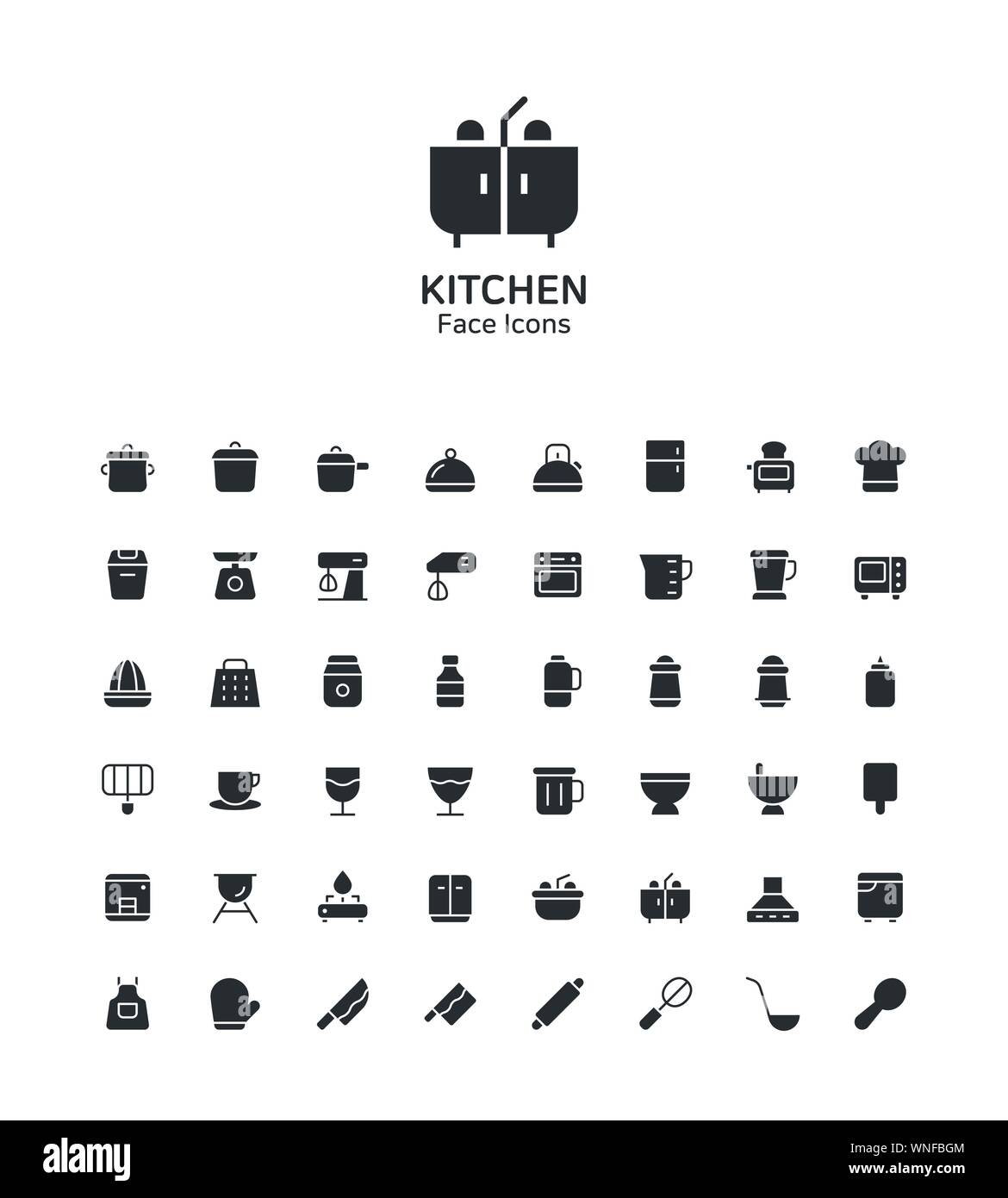 Kitchens modern Stock Vector Images - Alamy