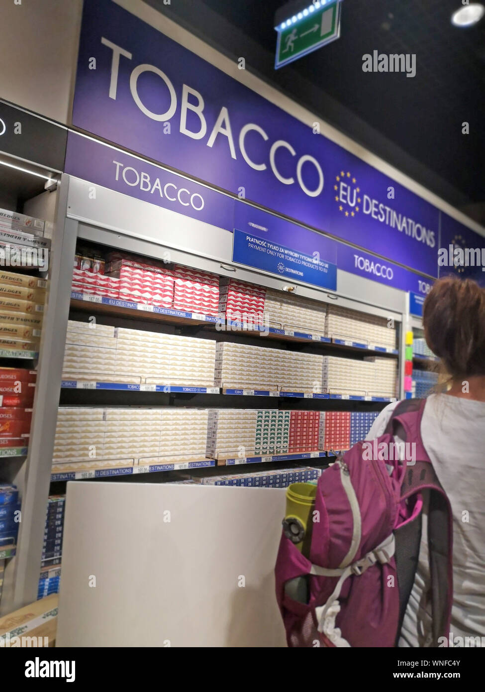 Tobacco On Sale At Krakow Airport On September 4th 2019 Stock Photo Alamy