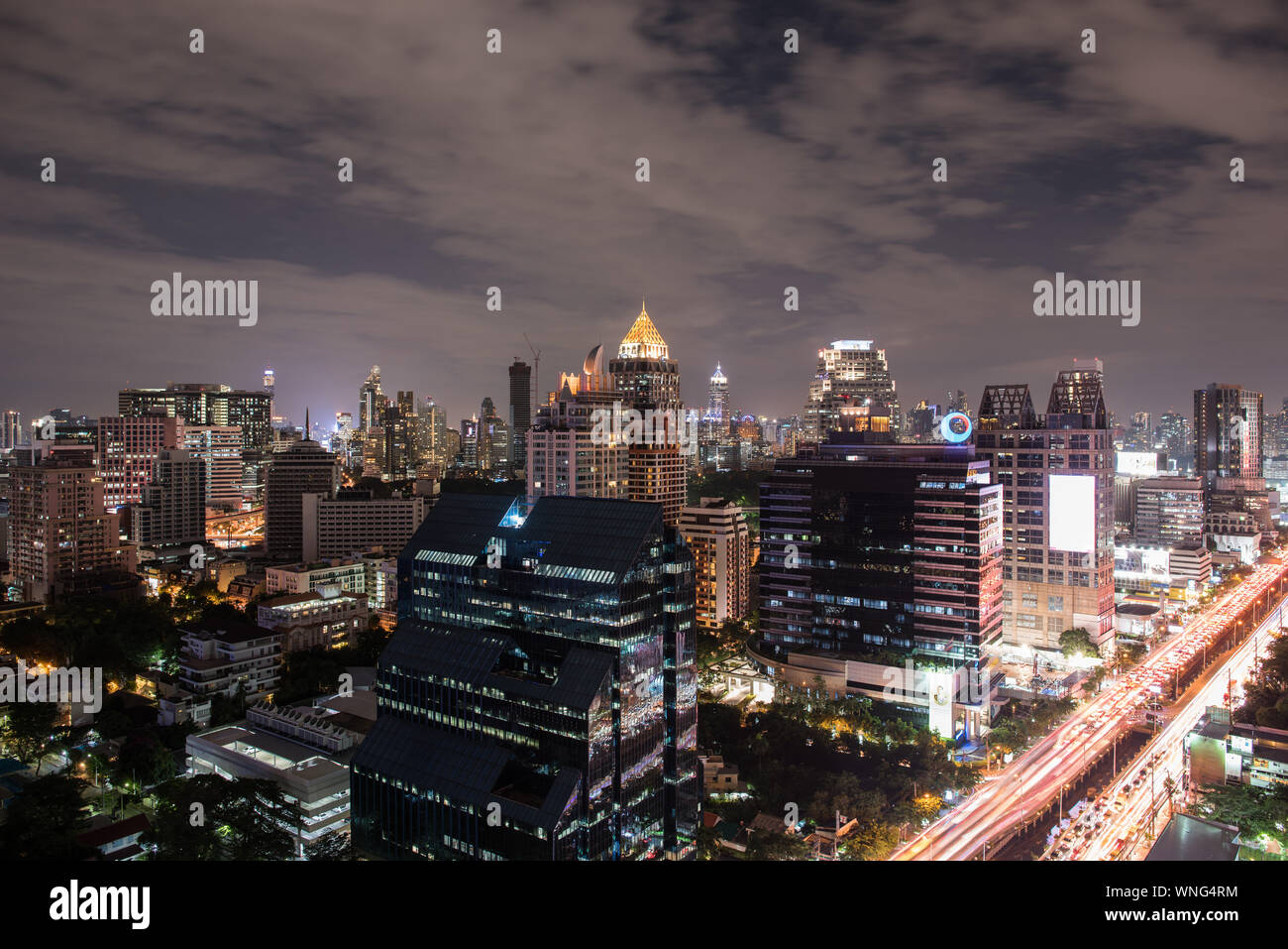 Bangkok Thailand cityscape Stock Photo - Alamy