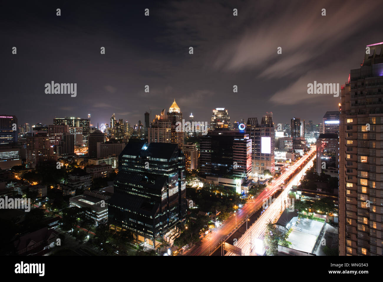 Bangkok Thailand cityscape Stock Photo - Alamy