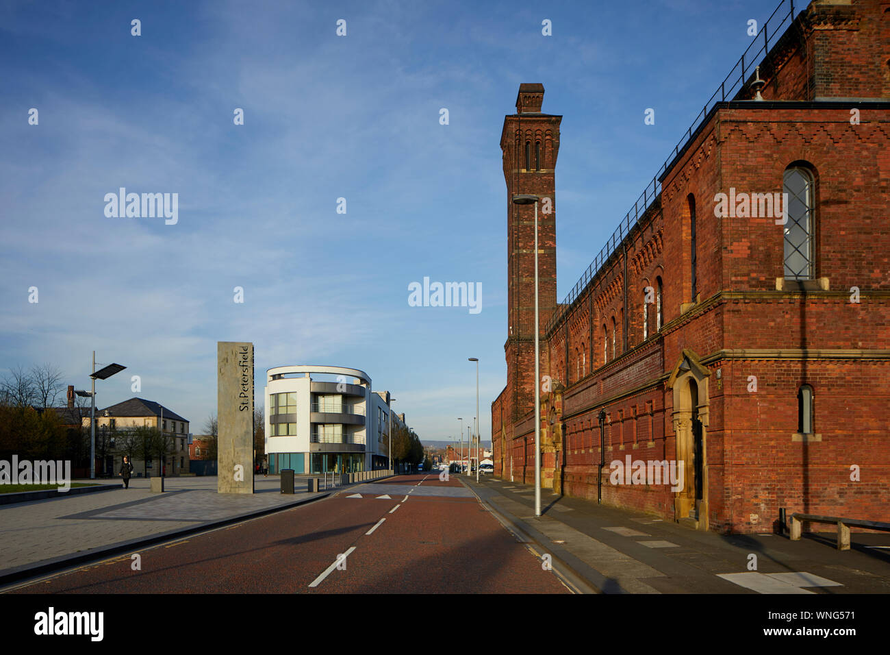 Tameside Ashton Old Baths, AshtonunderLyne business hub Stock Photo